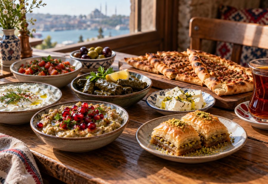 Gastronomía turca: qué probar en tu primer viaje